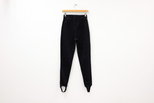 Mariposa High-Waisted Denim Stirrup Pants