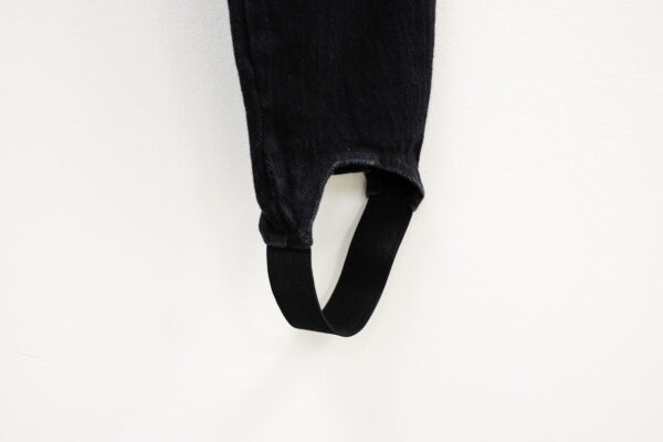 Mariposa High-Waisted Denim Stirrup Pants