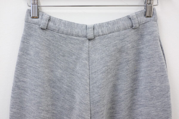 Vintage Bootleger Grey Knit Trousers