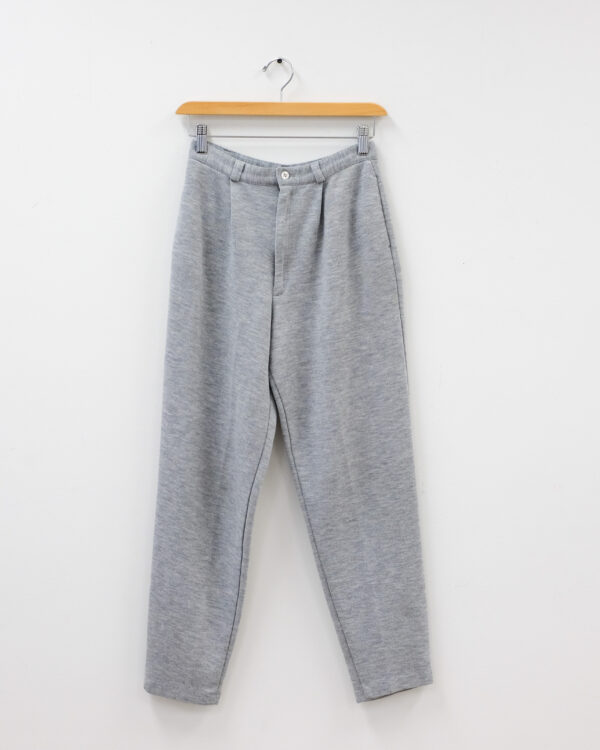 Vintage Bootleger Grey Knit Trousers