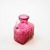 1960s Pilgrim Glass Company Cranberry Pebbled Pitcher
