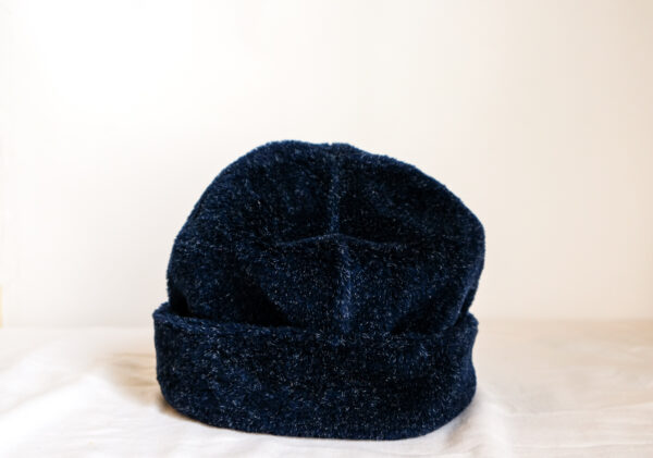 Navy Fuzz Watch Cap