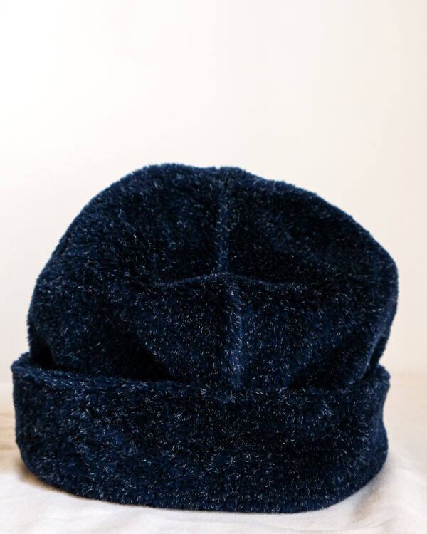 Navy Fuzz Watch Cap