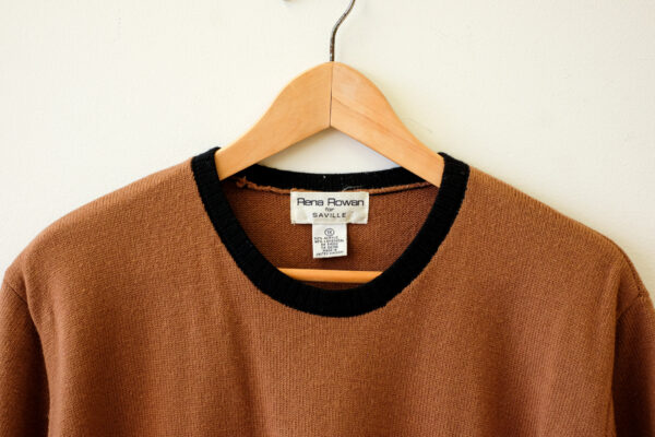 Camel Lambswool 2 Piece Sweater Set