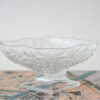 Indiana Glass Pineapple and Daisy Diamond Dish