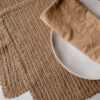 Crochet Linen Placemats Set of 2