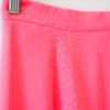 Pink Pleated Crepe Skirt