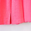 Pink Pleated Crepe Skirt