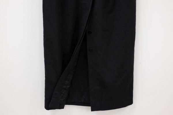 Jones NY Wool Tailored Button Front Skirt