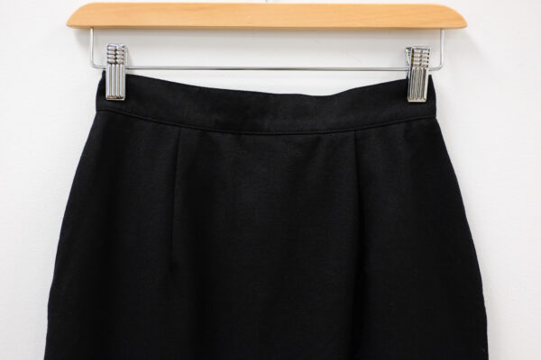 Jones NY Wool Tailored Button Front Skirt