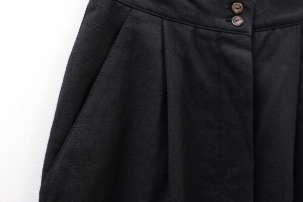 Jones NY Wool Tailored Button Front Skirt