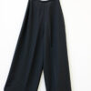 Cassini Italy Wide Leg Crepe Pants