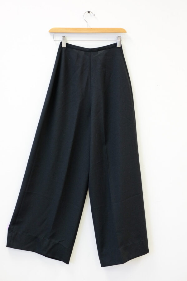 Cassini Italy Wide Leg Crepe Pants