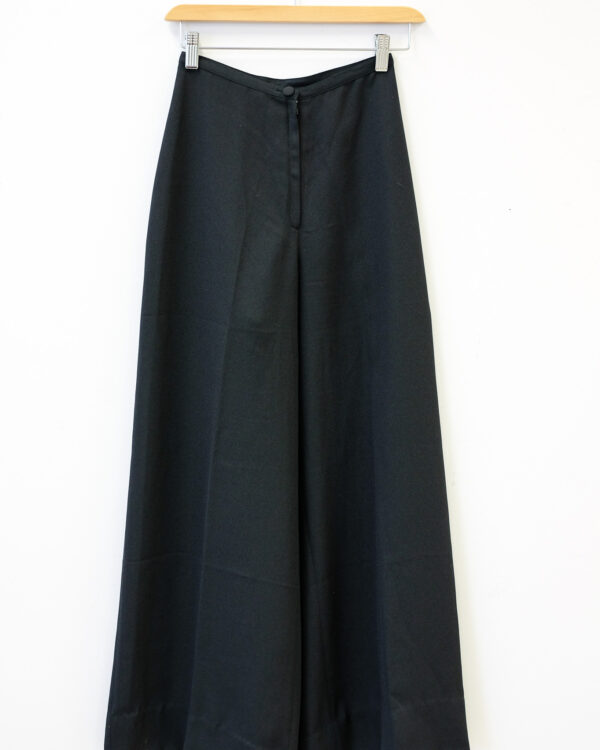 Cassini Italy Wide Leg Crepe Pants