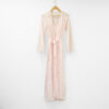 Pink Lacy Dressing Gown and Robe Set