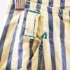 Striped Conductor Style Cotton Pants Made in Italy - Image 3