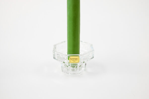 Arcoroc Octime Glass Candle Holder for Tealights, Votives, or Tapers