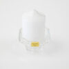 Arcoroc Octime Glass Candle Holder for Tealights, Votives, or Tapers