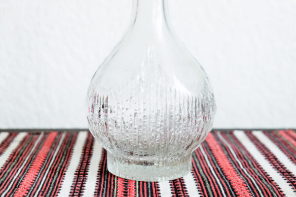 Oberglas Austria Crystal Nordic Bark Glass Decanter