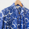 Blue Memphis Pattern Blouse