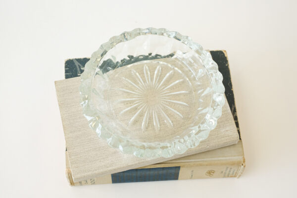 French Depression Glass Ashtray