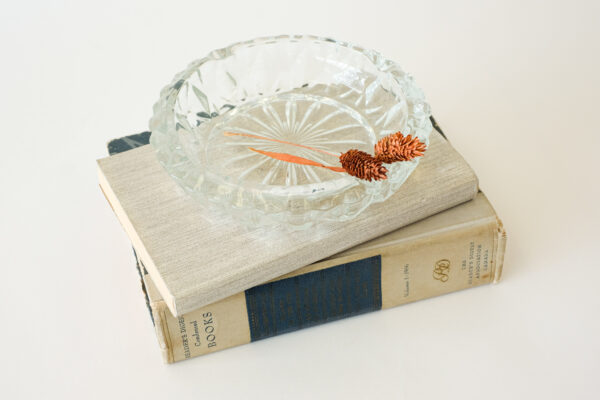 French Depression Glass Ashtray