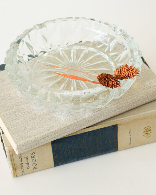 French Depression Glass Ashtray