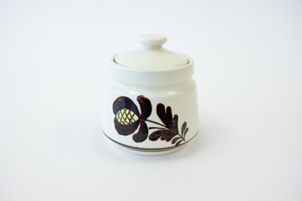 Stonehaven Japan "Sandra" Stoneware Sugar Dish with Lid