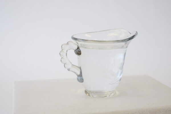 Hughes Imperial Candlewick Etched Creamer