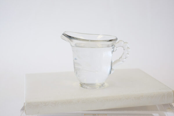 Hughes Imperial Candlewick Etched Creamer