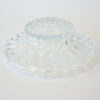 Round Crystal Dish with Diamond Base