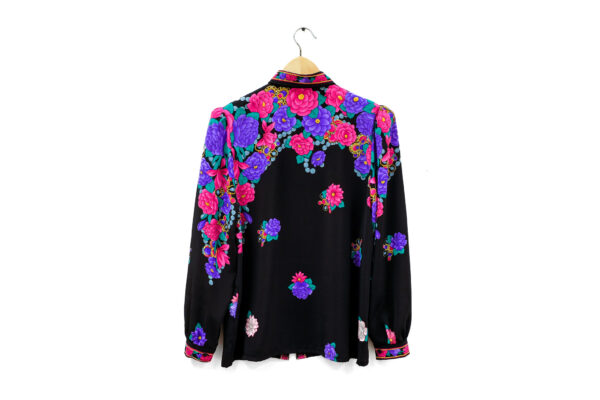 Floral Print and Bead Shirt