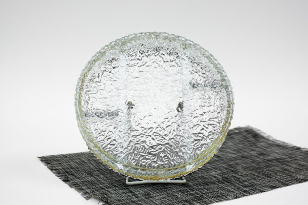 Brama Ice Glass Sectioned Dish