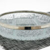 Brama Ice Glass Sectioned Dish