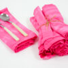 Crimson Tie-Dye Napkins Set of 6