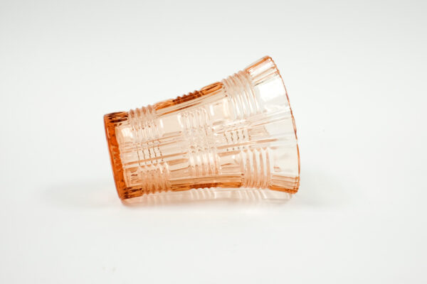 1930's Anchor Hocking Queen Mary Pink Depression Glass Vase