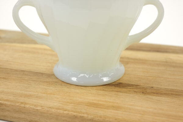 Anchor Hocking Fire King Milk Glass Suburbia Sugar Dish