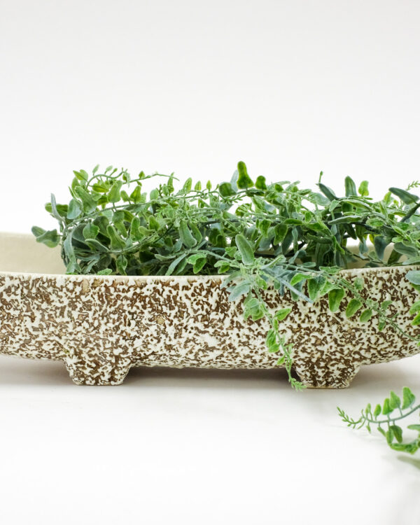 MCM Stanford Sebring Atomic Era Oblong Splatter Planter