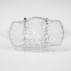Pinwheel Star Cut Crystal Trinket Tray