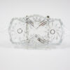 Pinwheel Star Cut Crystal Trinket Tray