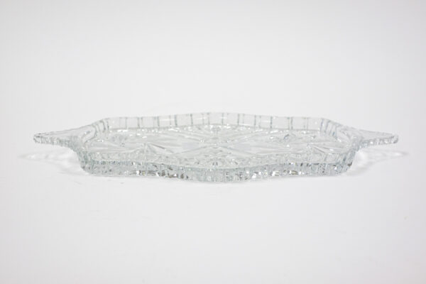 Pinwheel Star Cut Crystal Trinket Tray