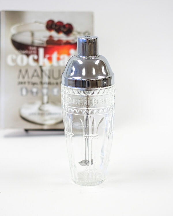 1930's Cut Crystal Cocktail Blender