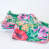 Cotton Floral Print Napkins Set of 12