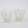 Dominion Glass Saguenay Creamer and Sugar set