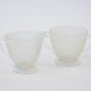 Dominion Glass Saguenay Creamer and Sugar set