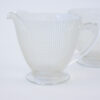 Dominion Glass Saguenay Creamer and Sugar set