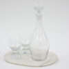 1970's Blenko Glass Decanter with Ball Stopper