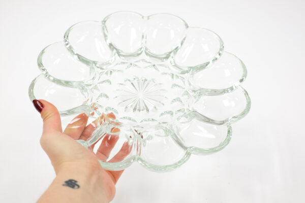 Anchor Hocking Fairfield Depression Glass Devilled Egg Dish