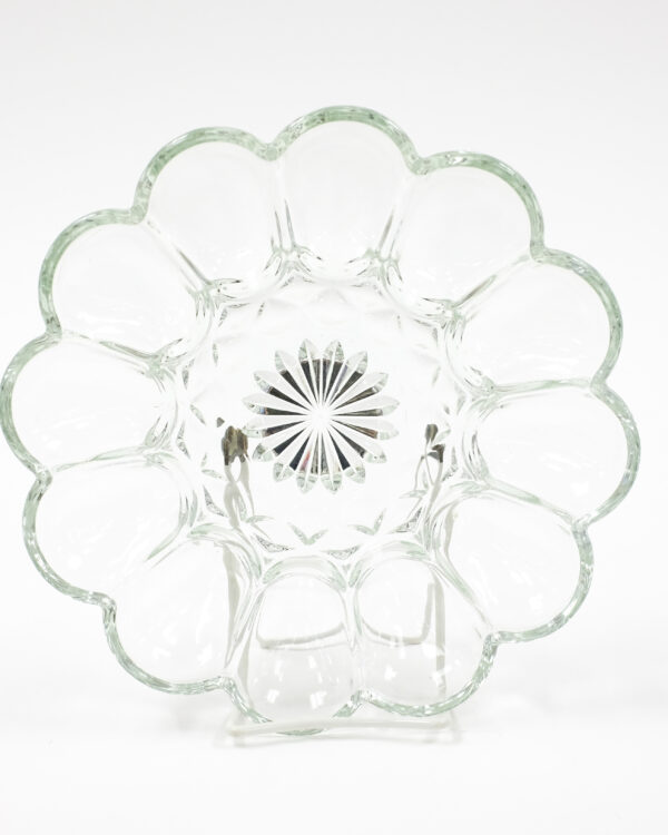 Anchor Hocking Fairfield Depression Glass Devilled Egg Dish