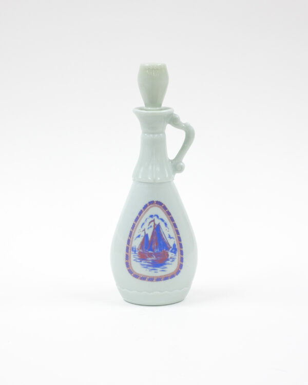 1963 Jim Beam Blue Dutch Nautical Liquor Bottle